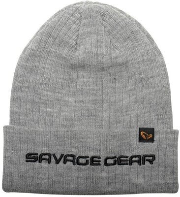 Savage Gear Fold Up Beanie - Light Grey