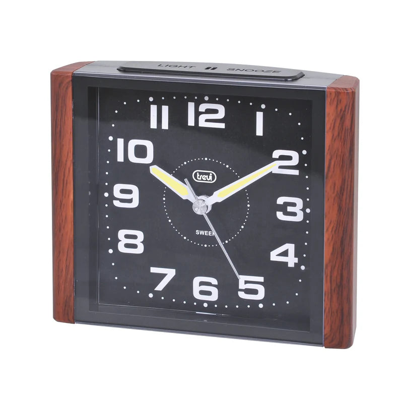 Trevi Wood Alarm Clock (SL3095)