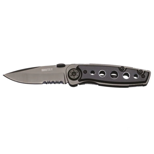 Whitby LK331 Lock Knife Black/G.Metal finish 2.5