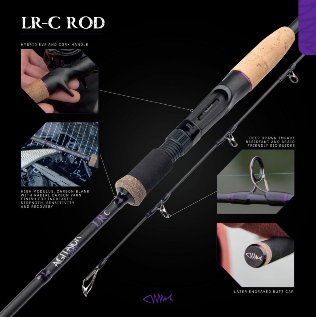 Wychwood Agitator LR-C Compact Casting Rod / 5ft6" 130-200g