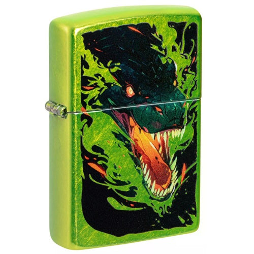 Zippo - 24513 Green Dragon Design