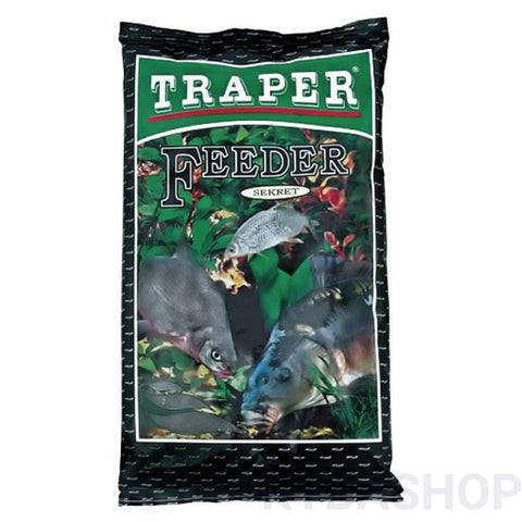 Traper Feeder Secret Groundbait - Black 1kg