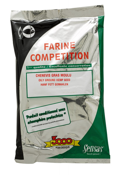 Sensas Grilled Oily Hemp Seed Groundbait