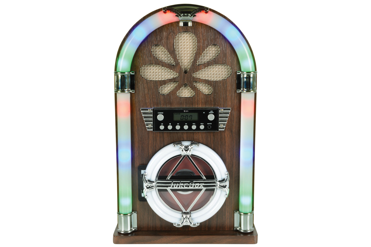 Roadhouse Mini Jukebox with Bluetooth, CD Player and FM Radio.