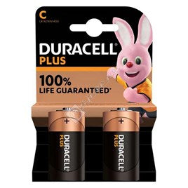 Duracell 2 Pack C Batteries