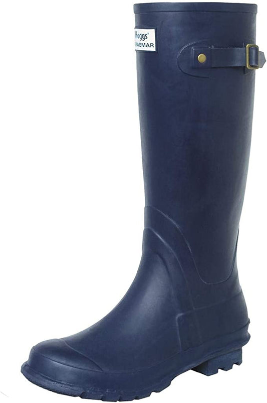 Hoggs of Fife Braemar Wellington Boot - Navy