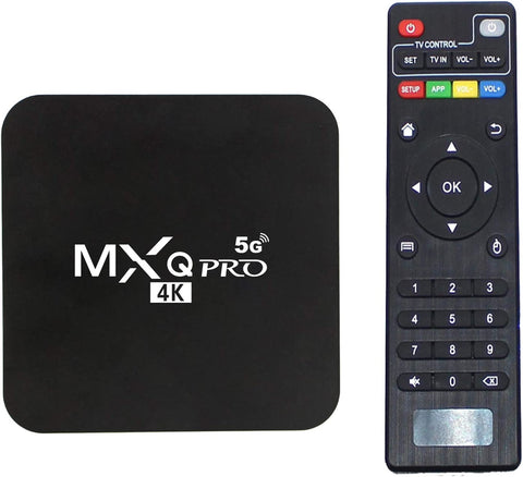 MXQ PRO 5G 4K Android Smart TV Box