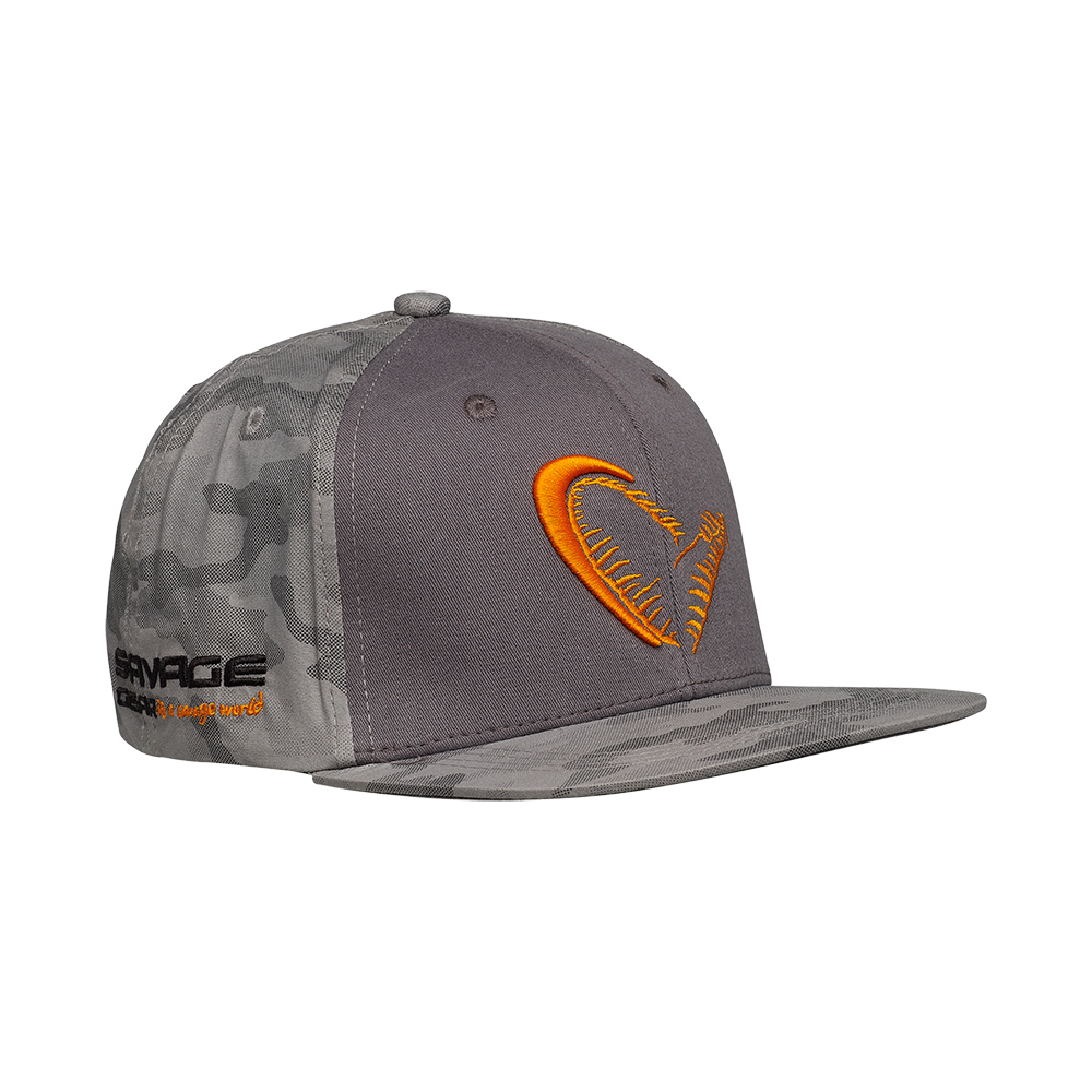 Savage Gear Flexi Fit Camo Cap - Camo / Grey