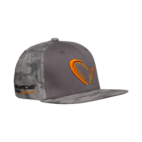 Savage Gear Flexi Fit Camo Cap - Camo / Grey