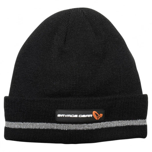 Savage Gear Reflex Beanie - Black/Reflex (One Size)