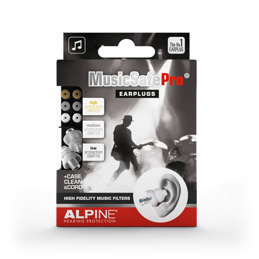 Alpine Ear Plugs Music Safe Pro High Fidelty Hearing Protection