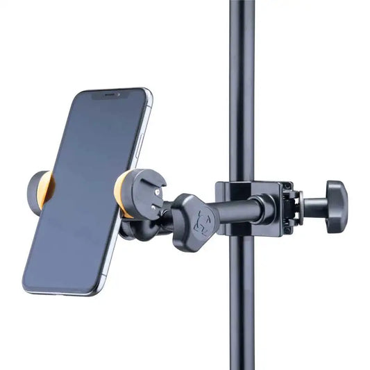 Hercules DG207B Smartphone Holder, Cold Shoe Socket, Threaded Hole for Camera