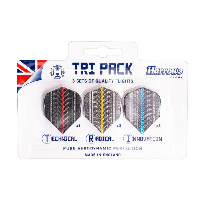 Harrows Darts Tri Pack Flights