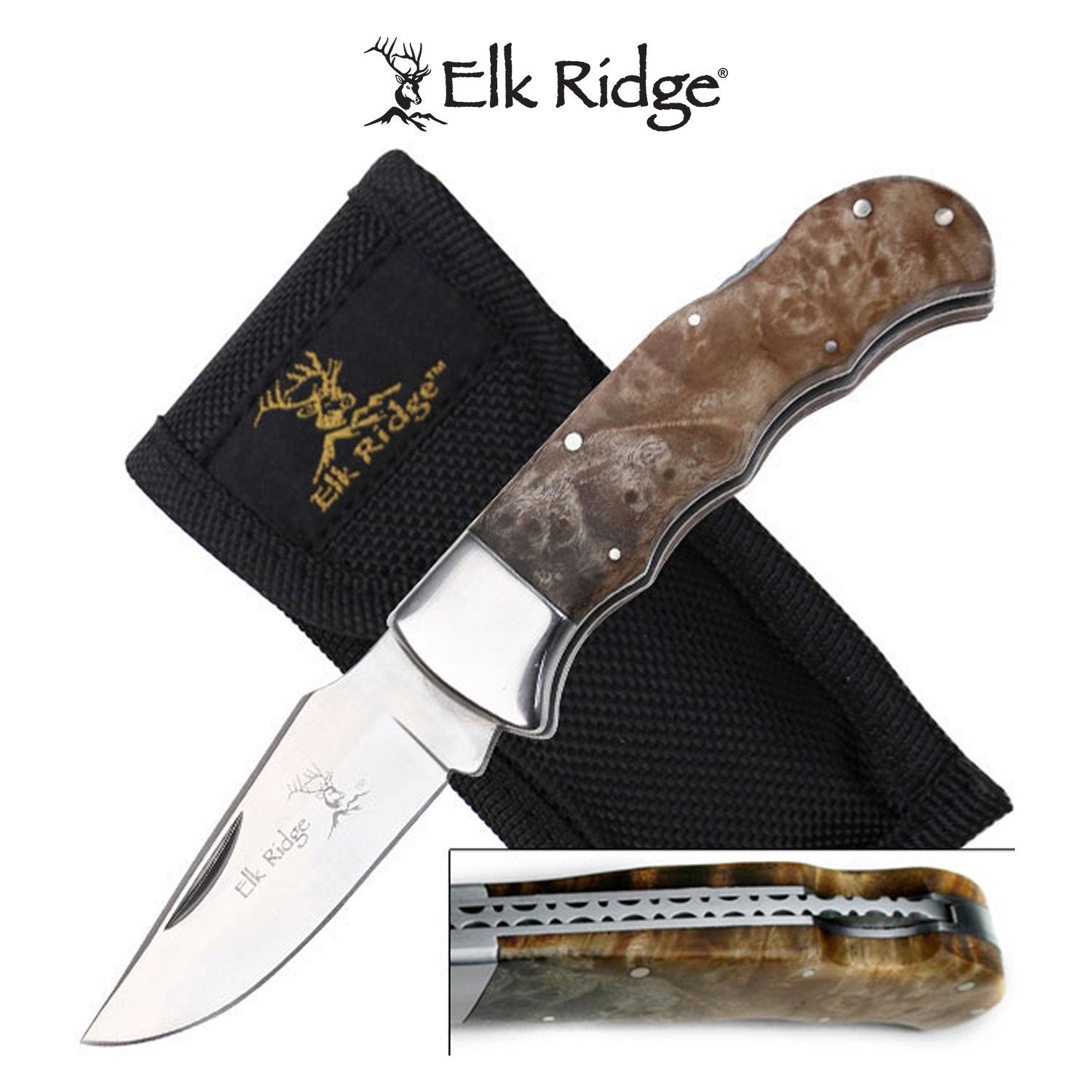 Elk Ridge 4" Gentlemans Folding Knife  ER-138