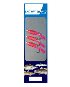 Dennett Saltwater Pro 3 Hook Red Jumbo Hokkai Feather Rig