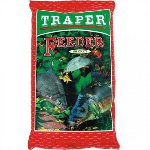 Traper Feeder Secret Groundbait - Red 1kg