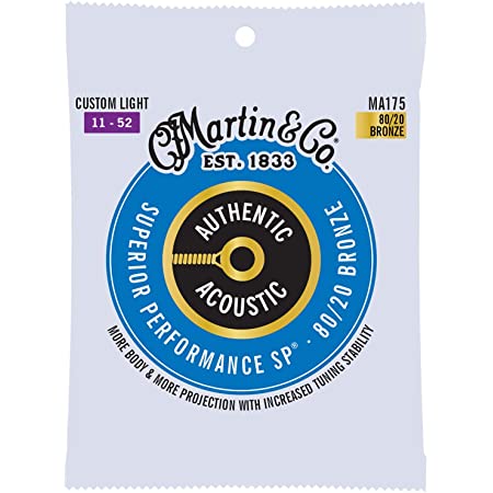 Martin Acoustic Guitar Strings - 80/20 SP Bronze