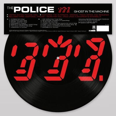 The Police - Ghost In The Machine LP (Picture Disc Vinyl)