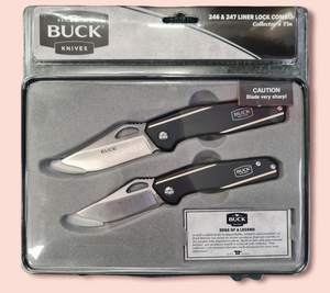 Buck 246/247 Knives - Collectors Tin
