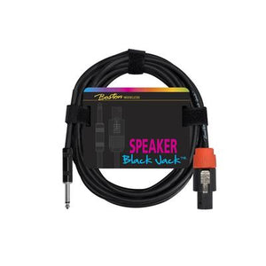 Boston Black Jack speaker cable - jack + speakon, 2 x 1,5mm (SC-220)