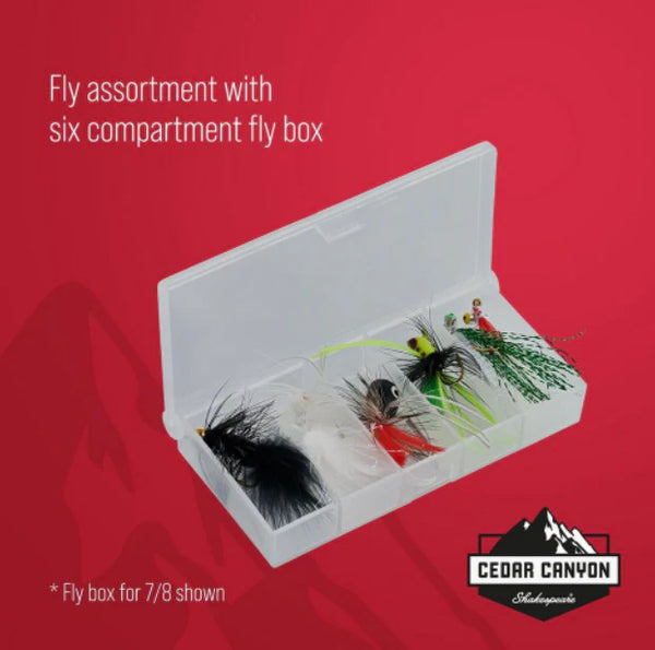 Shakespeare Cedar Canyon Stream Fly Kits