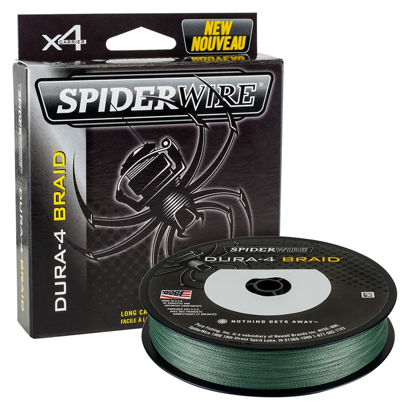SpiderWire Dura 4 Braid - Moss Green (150m)