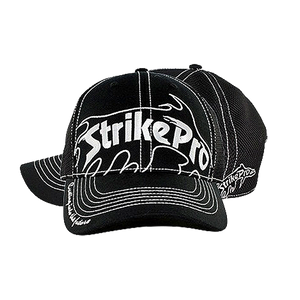 Strike Pro Cap Curved Peak - Black