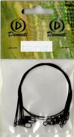 Dennett 12 Inch Wire Leader Snap Tackle Traces