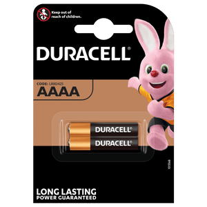 Duracell AAAA Batteries (2 Pack)