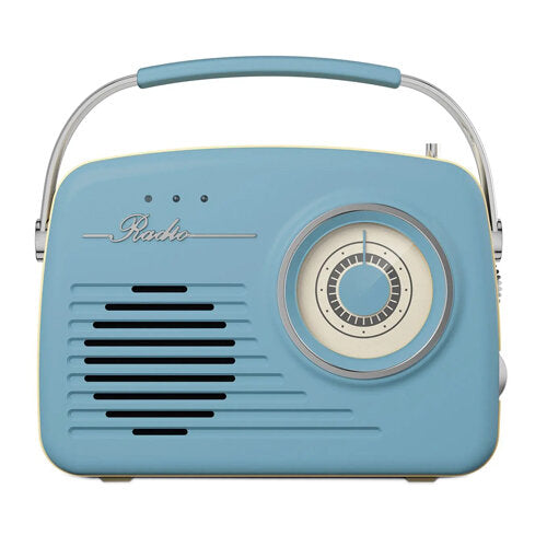 Akai A60014V Am/Fm Vintage Retro Radio - With Sd And USB Input