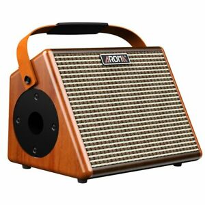 Aroma 25W Acoustic Guitar Wooden Amplifier with Bluetooth