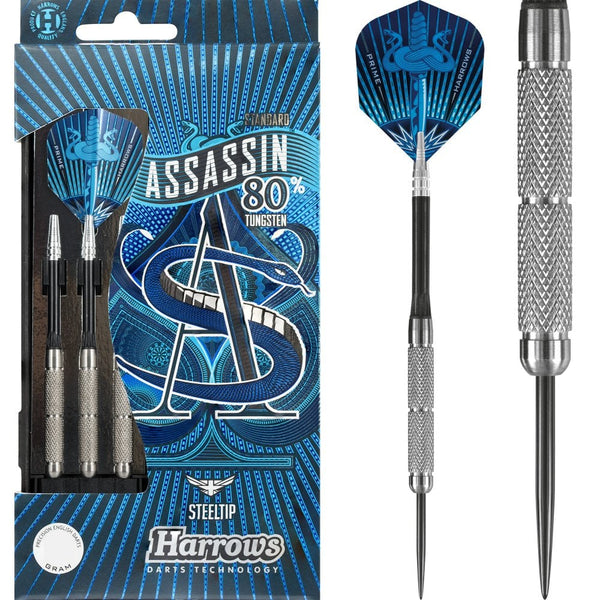 Harrows 'Assassin' (Std) 80% Tungsten Steeltip Darts