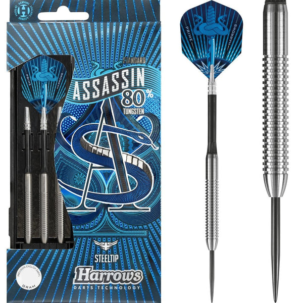 Harrows 'Assassin' (Std) 80% Tungsten Steeltip Darts