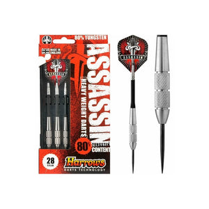 Harrows 'Assassin' -  (Heavy) 80% Tungsten Steel Tip Darts