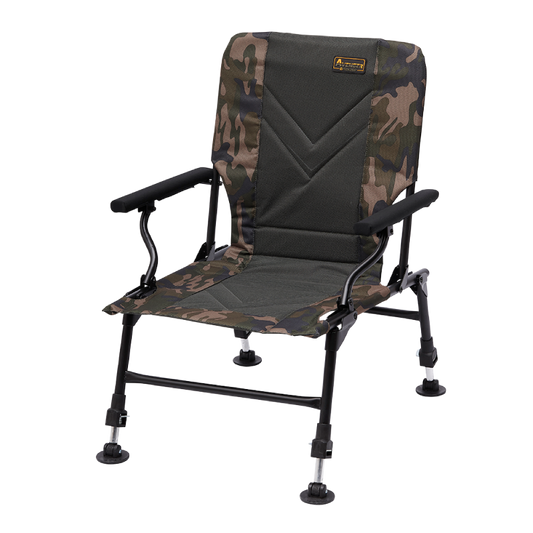 Prologic Avenger Relax Camo Chair w/ Armrest & Covers