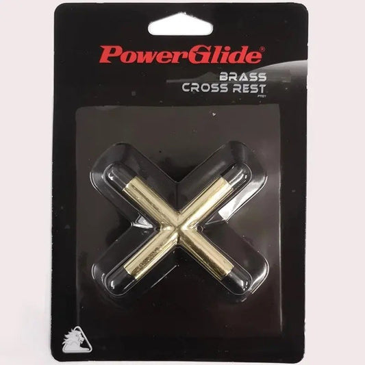 PowerGlide Brass Cross Rest