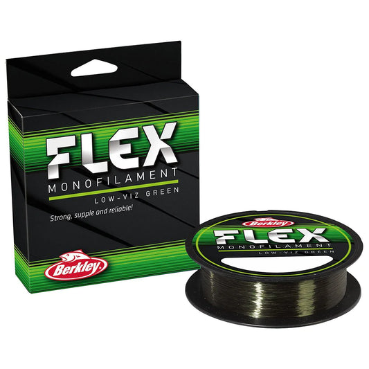 Berkley Flex 300m Low-Viz Green Monofilament Fishing Line