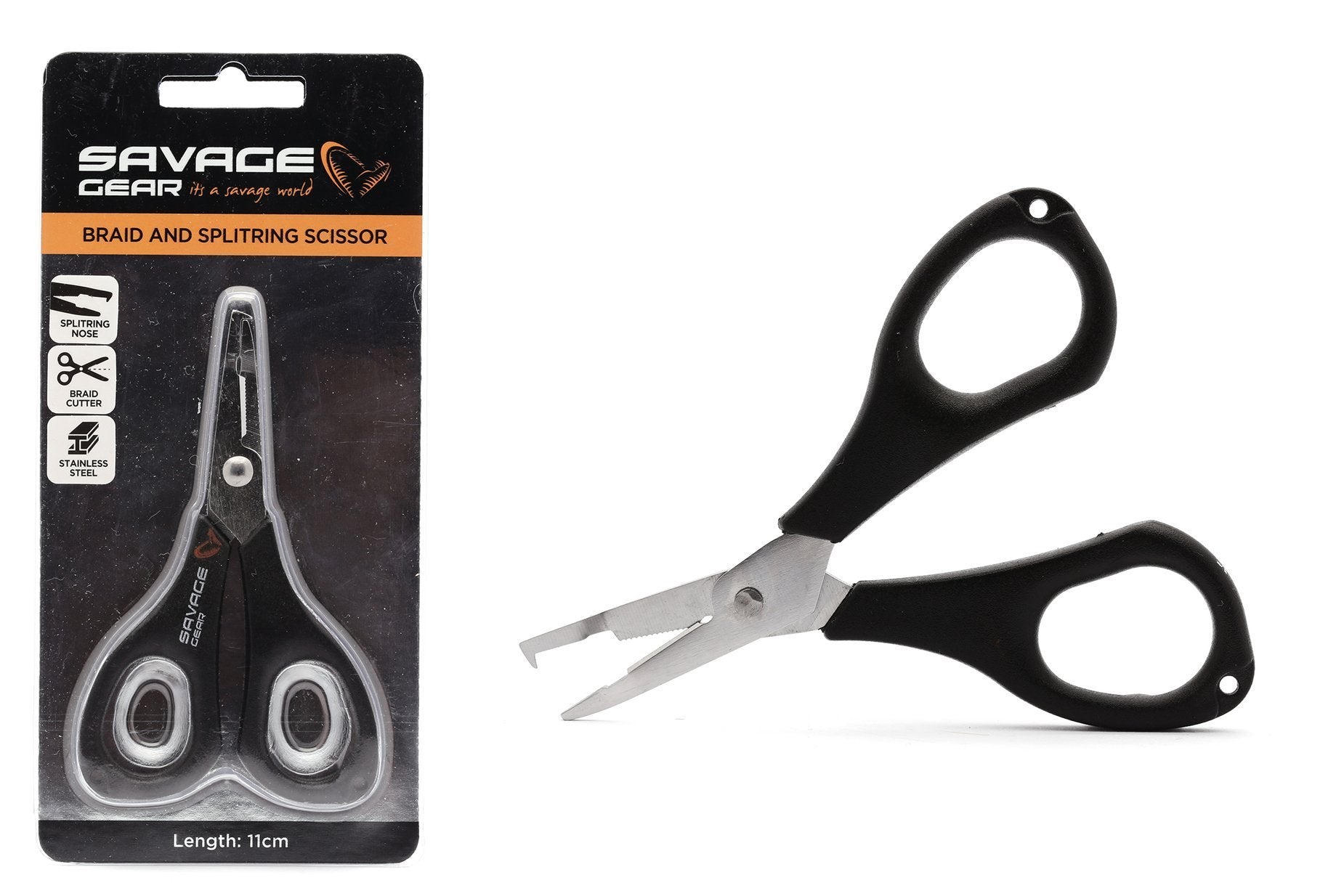 Savage Gear Braid & Split Ring Scissors