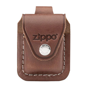Zippo Leather Belt Loop Pouch (Black & Brown)