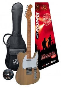 SX STL50 Electric Tele Guitar Pack | Butterscotch