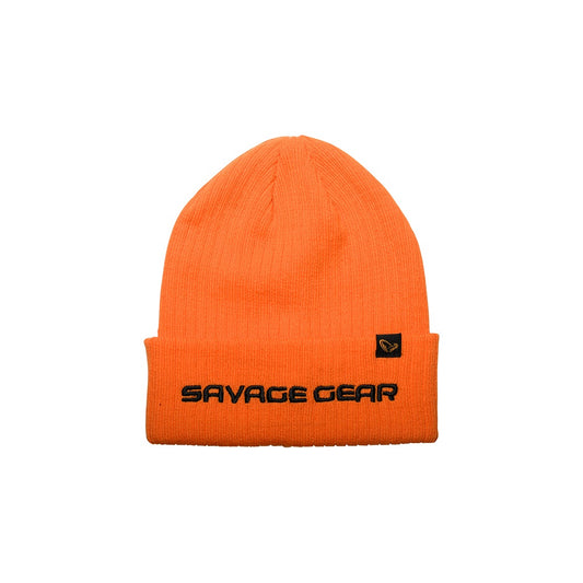 Savage Gear Fold Up Beanie - Sun Orange