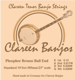 Clareen Tenor Banjo Strings
