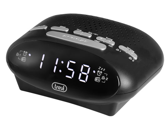 Trevi FM Clock Radio - RC821D