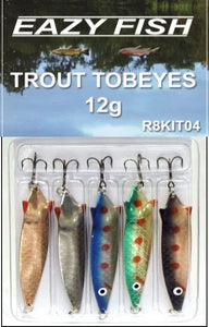 Dennett Eazy Fish Tobeye Kits - 18g (5pce)