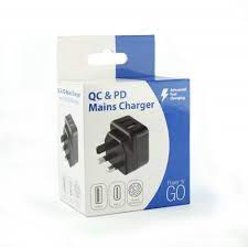 QC & PD Mains Charger