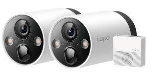 TP:Link Tapo Smart Wire-Free Security Camera System, 2-Camera System - Tapo C420S2