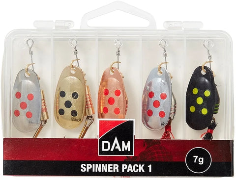 DAM Spinner Pack 7g / 5pce