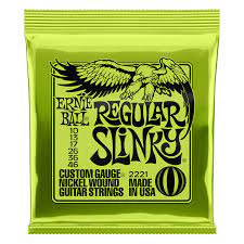 Ernie Ball Electric Guitar Strings 3pk
