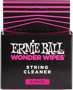 Ernie Ball Wonder Wipes String Cleaner - 6pk