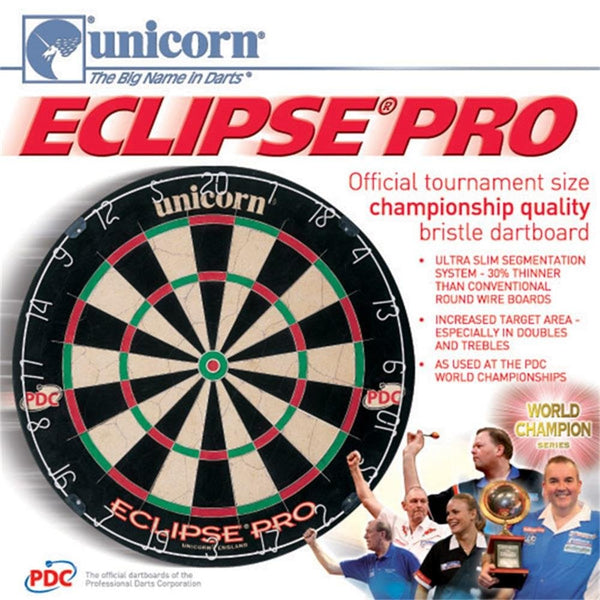 Unicorn Eclipse Pro Dartboard - PDC Endorsed.